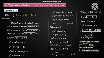 1st year ch4 ex#4.3 ,4.4 according to smart syllabus