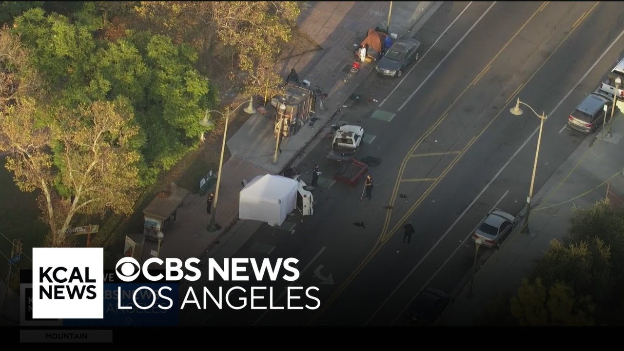 1 dead, 3 hospitalized following Boyle Heights crash - YouTube