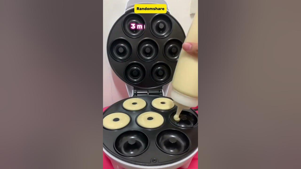 Sudah tidak perlu goreng donat bahkan oven! #cetakandonat #cetakandonatelektrik #cetakan