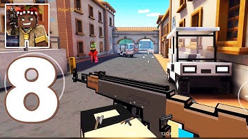 Pixel Strike 3D - Gameplay Walkthrough Part 8 - AK 49 (Android Games)