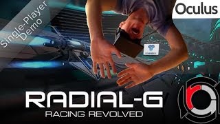 Speedrace in the future on tubes... In the Oculus Rift