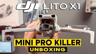 DJI LITO X1 Unboxing - BUY THIS OR DJI Mini 5 Pro?