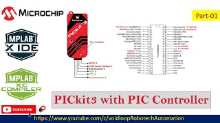 01 Connection between PIC controller and PIC KIT3