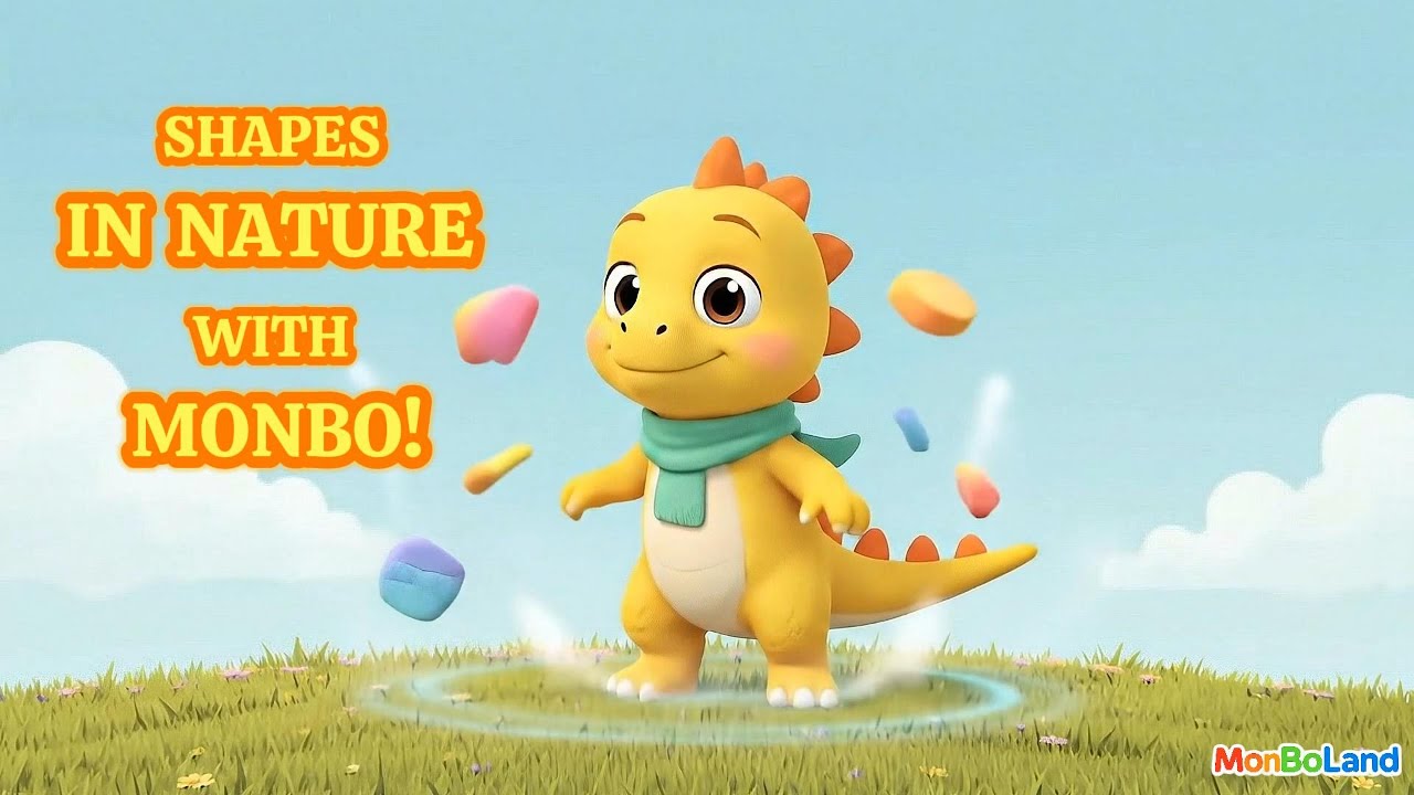 Learn Shapes in Nature with MonBo | Preschool Learning Video | MonBoLand Official Ep 14