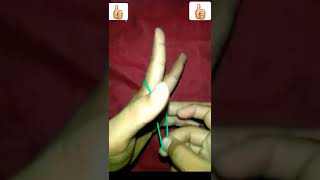 RUBBER BAND CHANGE TRICK 😱😱