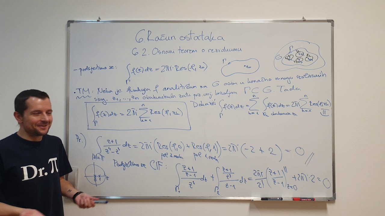 [Kompleksna analiza][22] Osnovni teorem o reziduumu