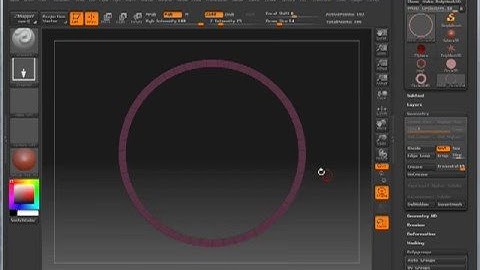 ZBrush Using Primitives