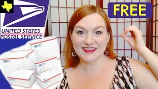 Ordering Free Boxes and Shipping Supplies from the Post Office - Make Money Selling Online