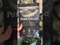 Raw Organic Cacao and Lions Mane Mushroom, Functional Chocolate Drink for Focus and Wellness