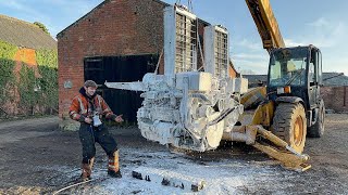 Taking the Engine and Gearbox out of a Chieftain Main Battle Tank