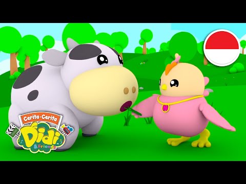Didi & Friends Indonesia | Cerita & Lagu Lucu Anak Balita | Sapi Pak Atan