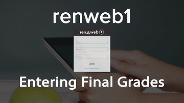 Renweb 1 Final Exam Grades and Calculating