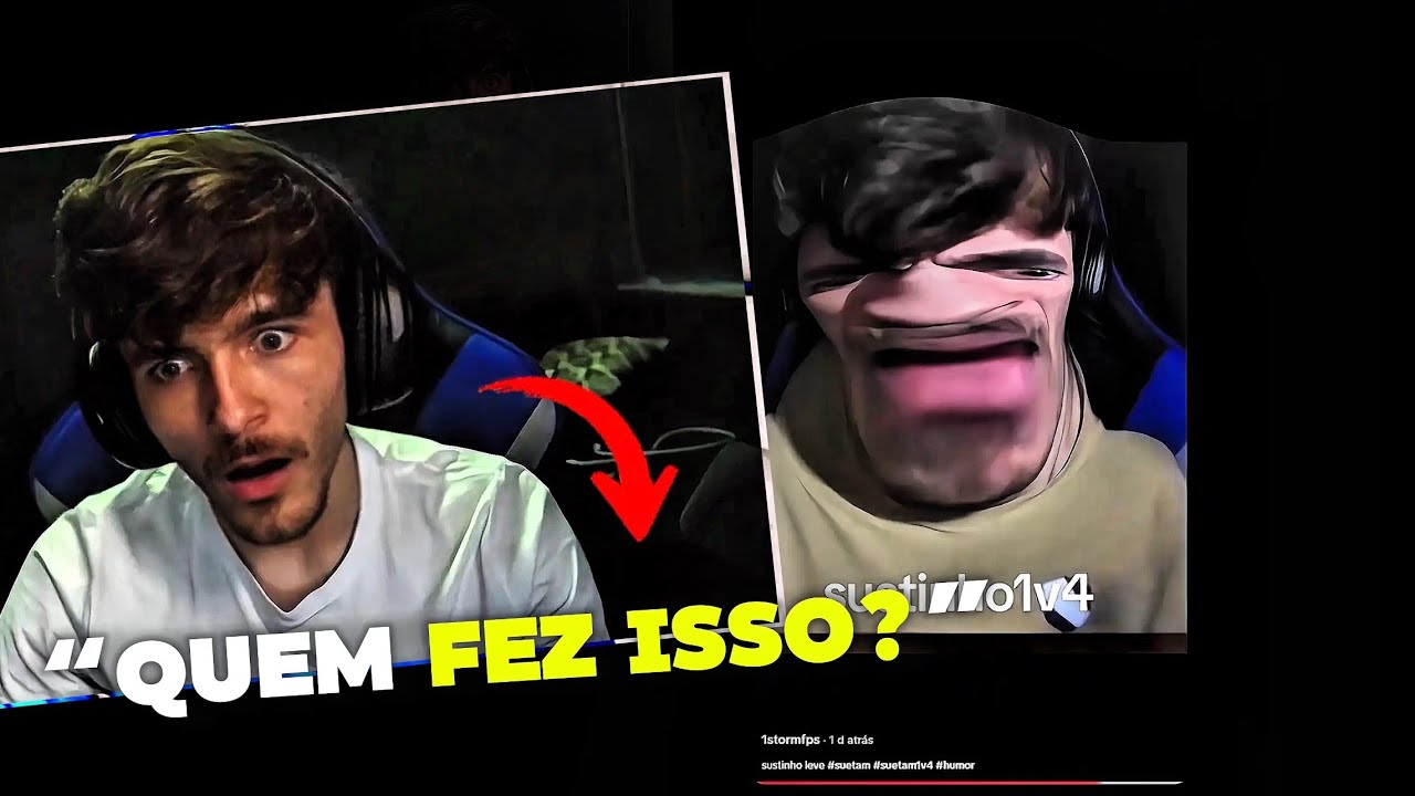 Ele mandou ISSO pro Suetam… 😂 Suetam reagindo aos MEMES do chat!