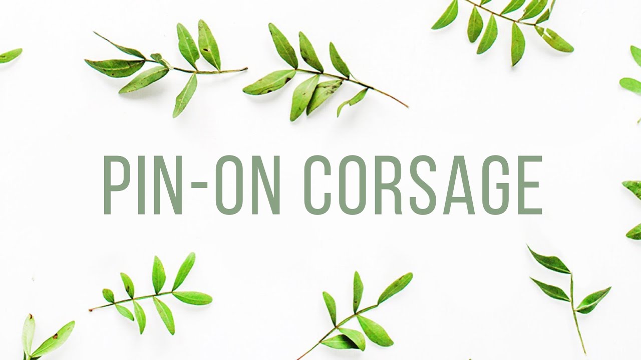 Pin On Corsage