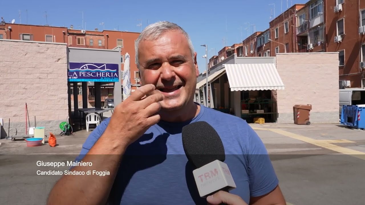Giuseppe Mainiero parte dal rione Candelaro per la sua candidatura alternativa a sindaco di Foggia