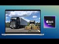 Euro Truck Simulator 2 on M4 Max - 1440p All Settings Gameplay