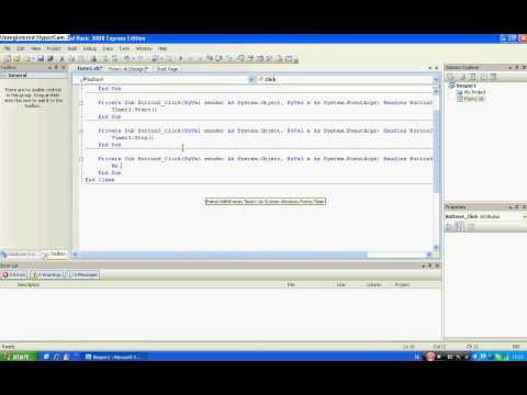 Visual Basic 2008: how to make a beeper + CODE'S