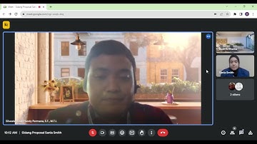 Video Sidang Proposal Skripsi an Sania Smith - Prodi Teknik Informatika Universitas Trilogi