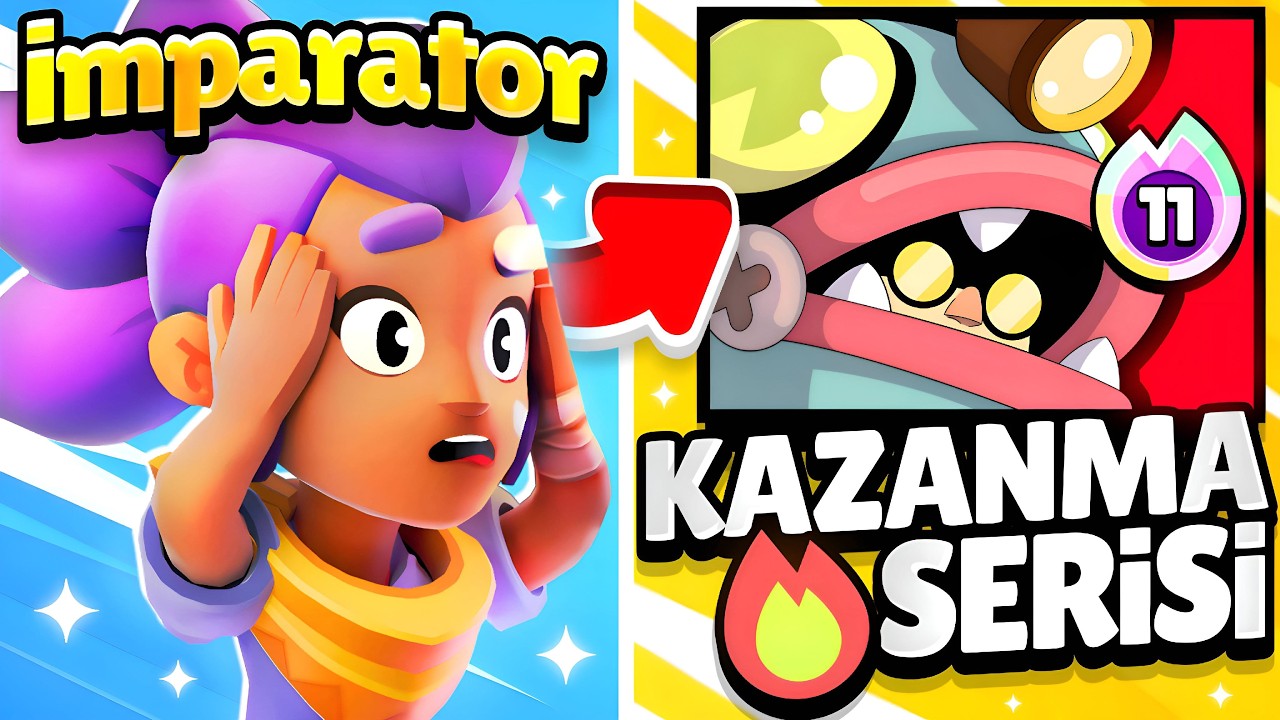 Tüm Zamanlar Birincilerinin Kazanma Serisine Dönüşüyorum! 😱 | Brawl Stars