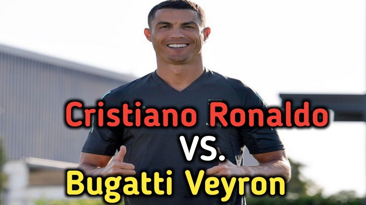 Cristiano Ronaldo Vs. Bugatti Veyron Video|Ronaldo Whatsapp Status|VCJ Status Creation