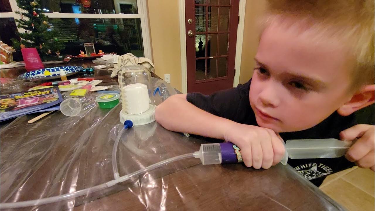 Marshmallow in a vacuum chamber YouTube