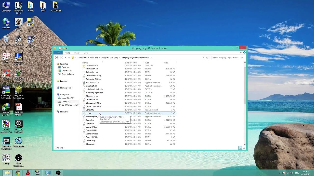 How To Change The Language Of Sleeping Dog Definitive Edition