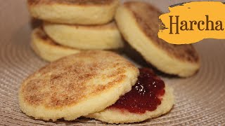 Harcha-marokkanisches Grießgebäck / Moroccan Semolina Bread / الحرشة المغربية