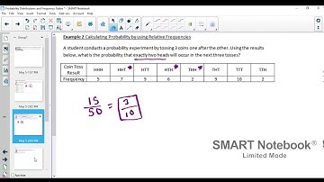 Probability Distributions and Frequency Tables