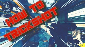 HOW TO TRICKSHOT IN COLD WAR... ( Trickshot Tutorial )