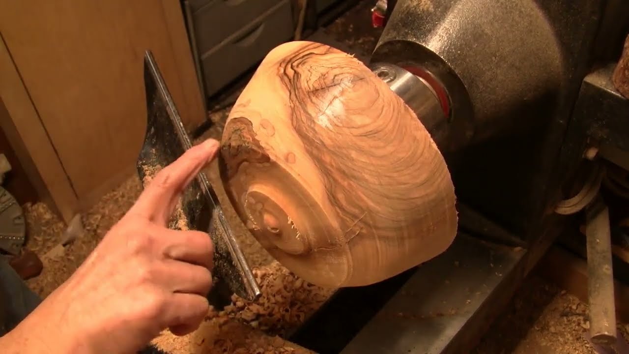 Olive Wood Turning Plus Sanding and Finishing Tips