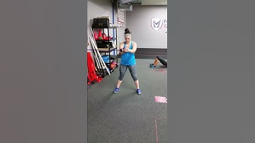 Squat with Anti-Rotation Pressout