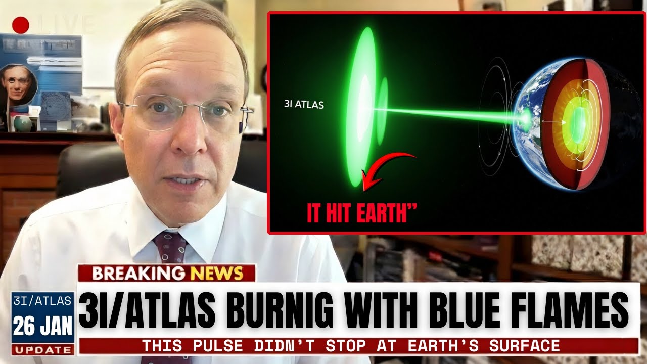 I Modeled 31 ATLAS Just Emitted a Pulse That HIT Earth's Core   Avi Loeb