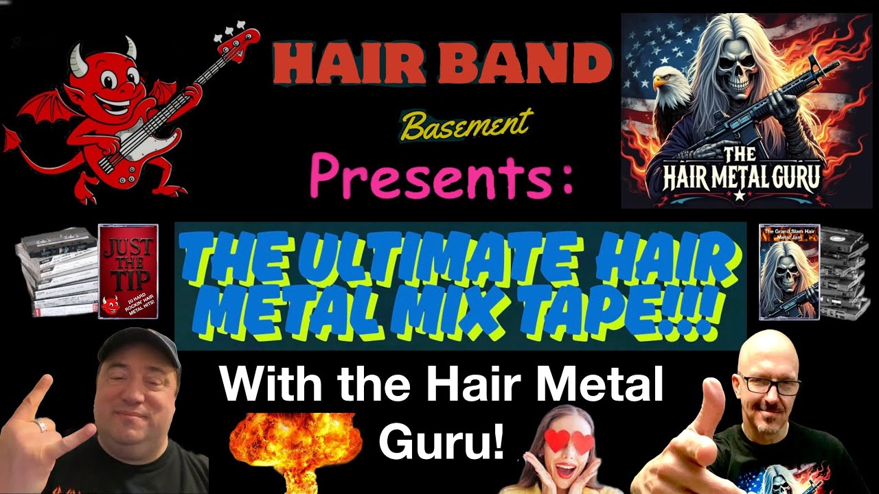The Best Hair Metal Mixtape Ever!!