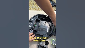 Irobot Roomba thiết kế dạng modul rất dễ tháo lắp #robothutbuilaunha #irobot