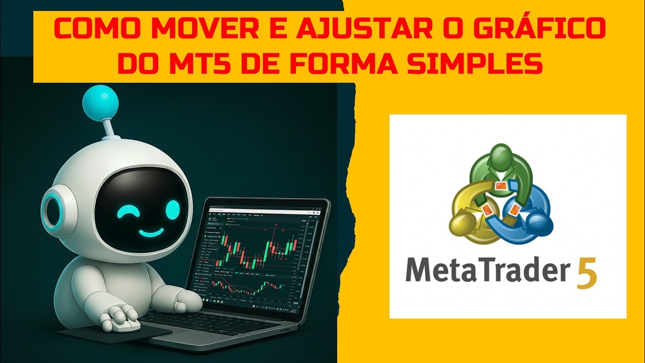 Como Mover e Ajustar o Gráfico no MetaTrader 5 #MetaTrader5 #MT5 # ...