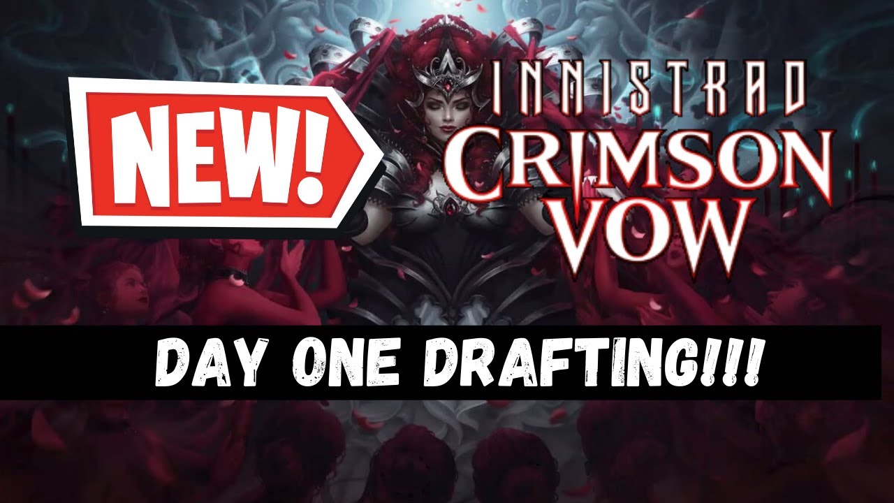 FIRST LOOK AT CRIMSON VOW DRAFT! MTG Arena Draft YouTube