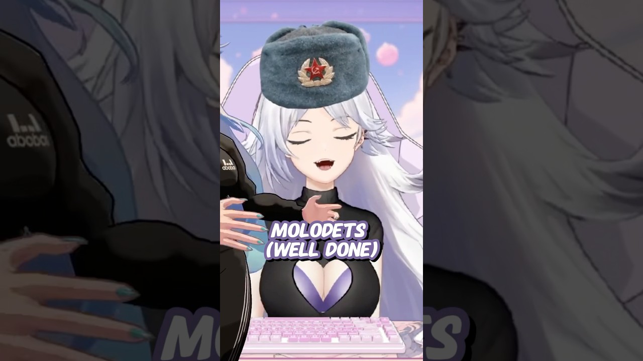 Filian learns Russian (the bad way)