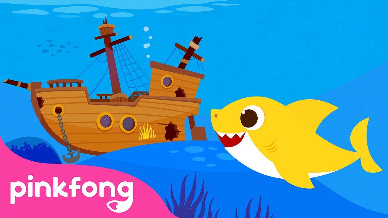 Читай и пой играть. Пойте с акулёнком PINKFONG. PINKFONG Sing along with Baby Shark. PINKFONG Baby Shark. Пинкфонг и акулёнок! Детские песни и сказки фото.