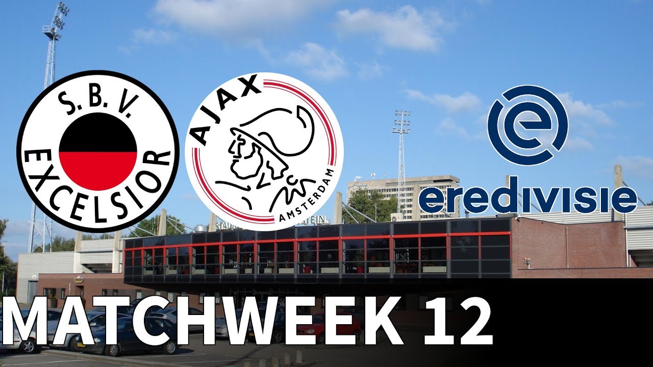 Excelsior vs Ajax - 2018-19 Eredivisie - PES 2019 - YouTube