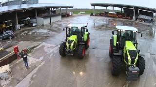 Claas Axion 830 & Arion 530