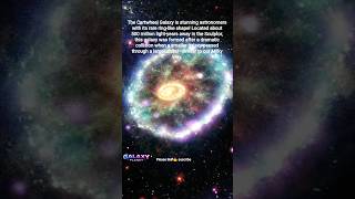 Cartwheel Galaxy: A Cosmic Collision Masterpiece 🌌 #astro #cosmolog #universe #esa