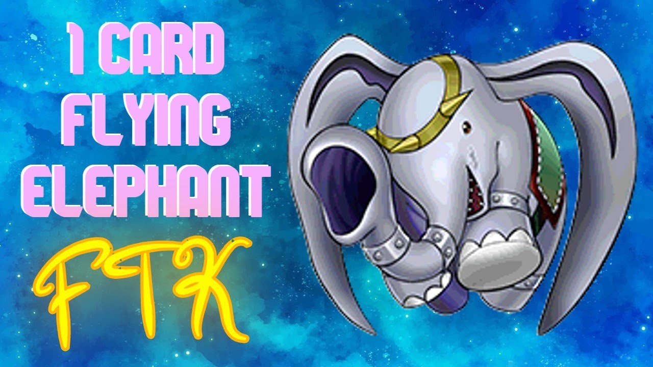 1 Card Flying Elephant FTK - YGOPRODeck 1 Card Flying Elephant FTK - YGOPRODeck