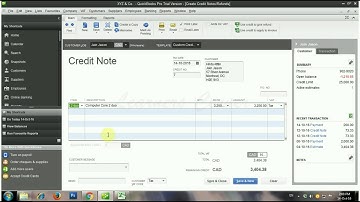 Accounting of Inward and Outward Returns In Quick Books