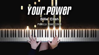 Billie Eilish - Your Power | Piano Cover by Pianella Piano