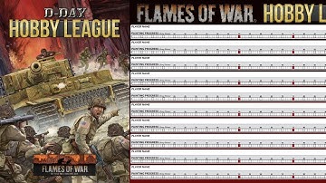 The Flames of War Hobby League!