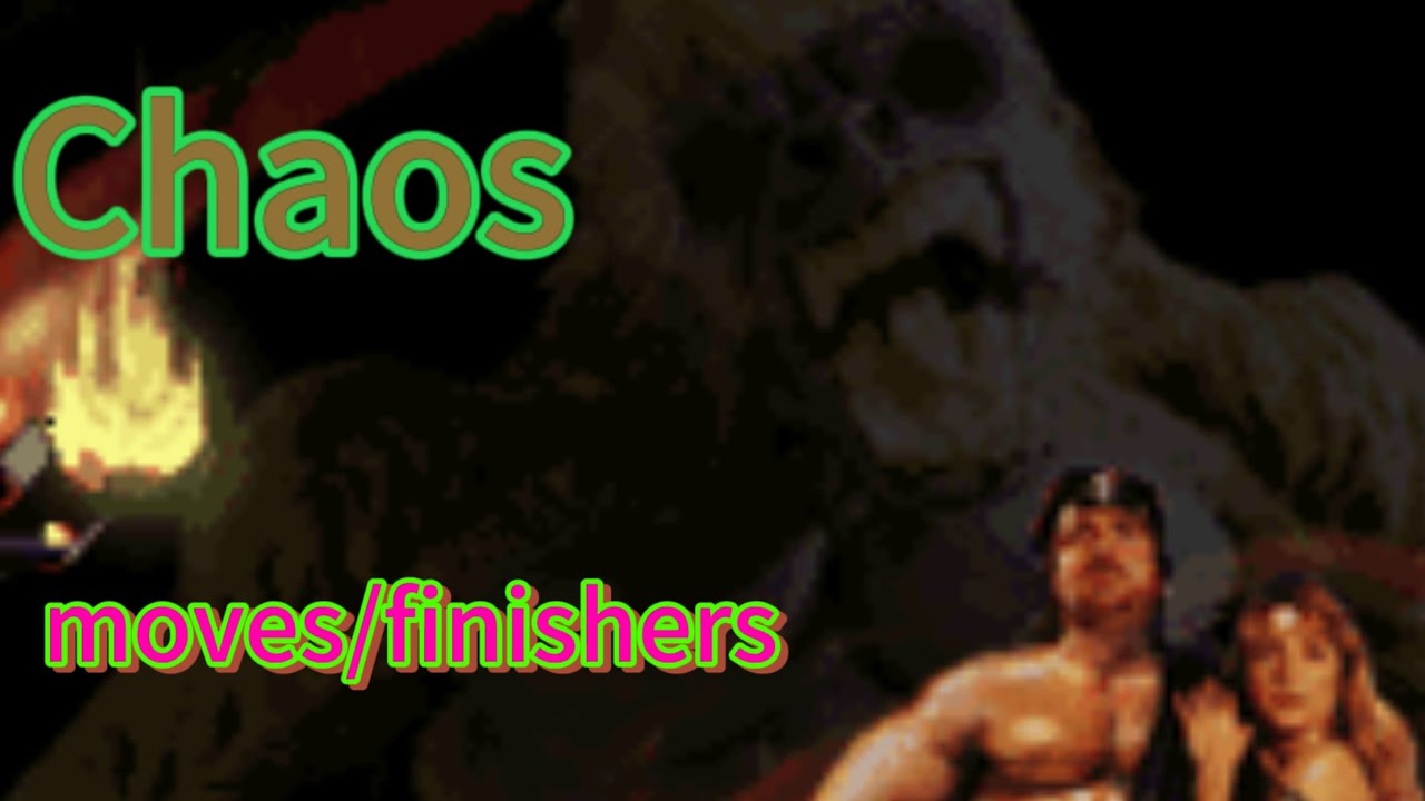 5) PRIMAL RAGE Moves - Chaos