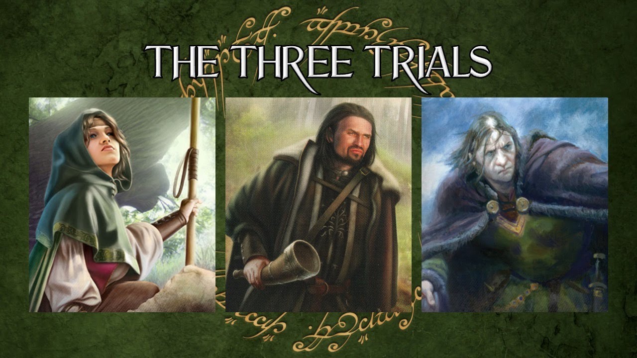 LOTR LCG Solo Progression Series - Episode 59: The Three Trials - YouTube