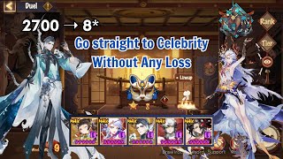 Go straight to Celebrity without any loss by testing SP Senhime & Taki [Weekly Duel / PvP]