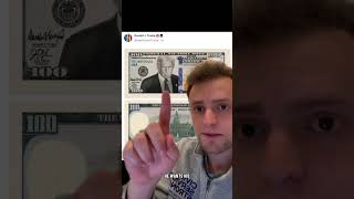 NEWS: Trump pushes idea of putting his face on $100 bill.