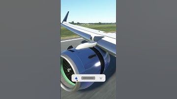 Airbus A320 Wing View Landing into Newcastle (EGNT) Runway 25 - Microsoft Flight Simulator 2020